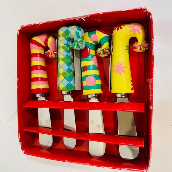 Boston Warehouse Stainless Steel Holiday Spreader Set - Picture 6 of 6